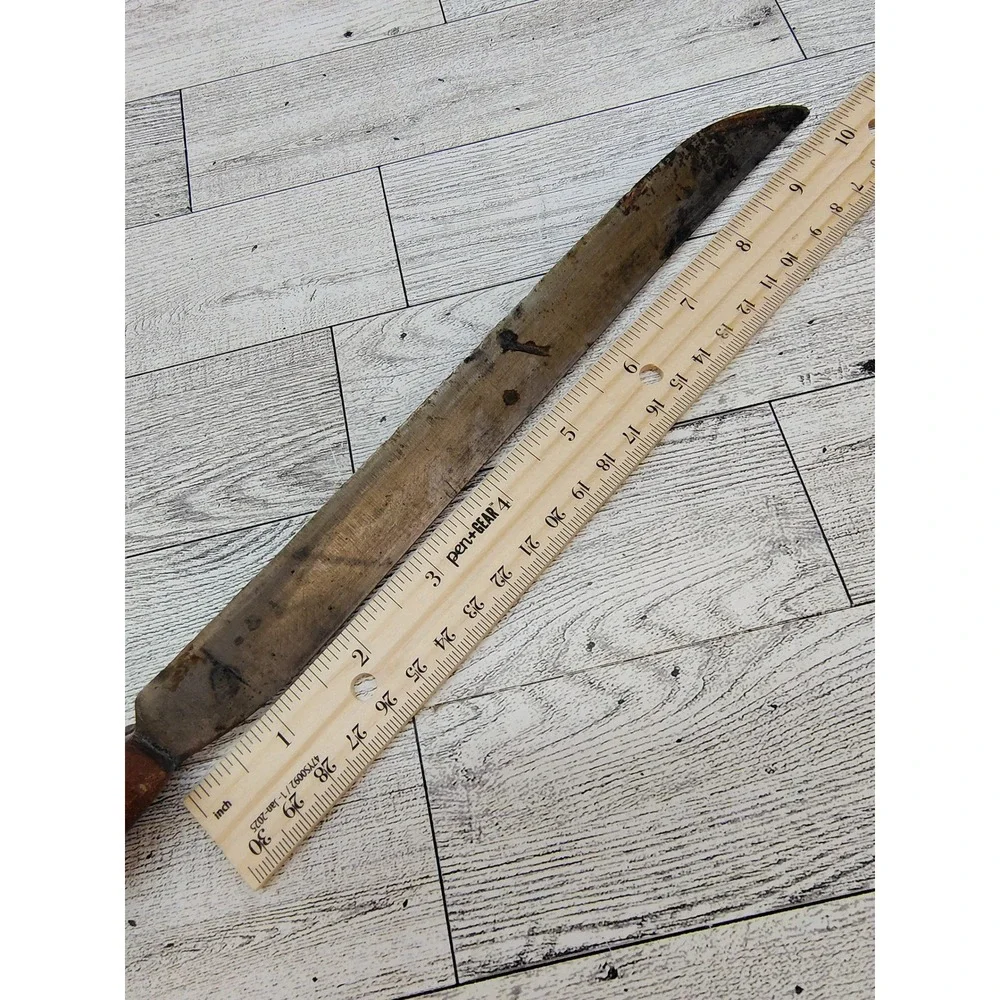 Vintage Wooden Handle Kitchen Knife Rustic‎ Farmhouse Decor Display